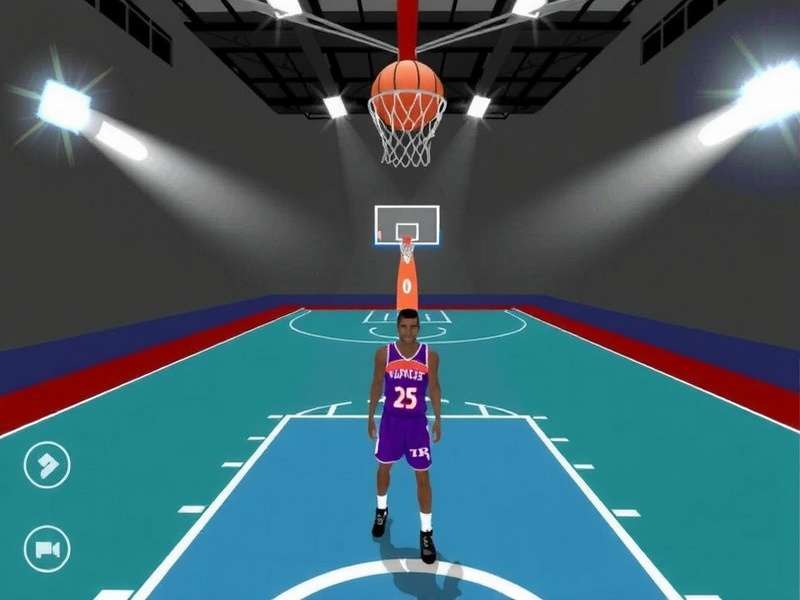 VR Basket Hero Gameplay Screenshot